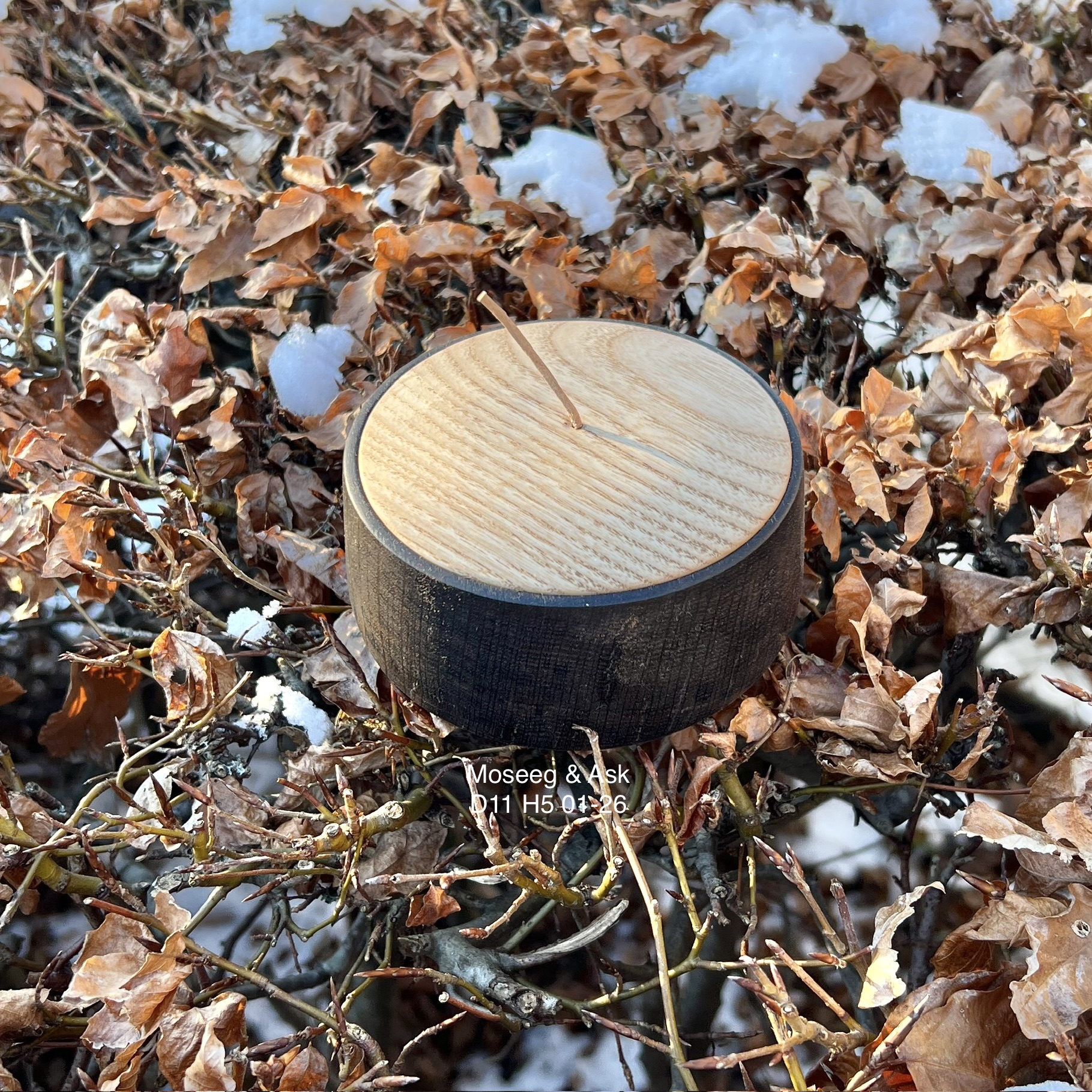 Krukke med låg 11x5