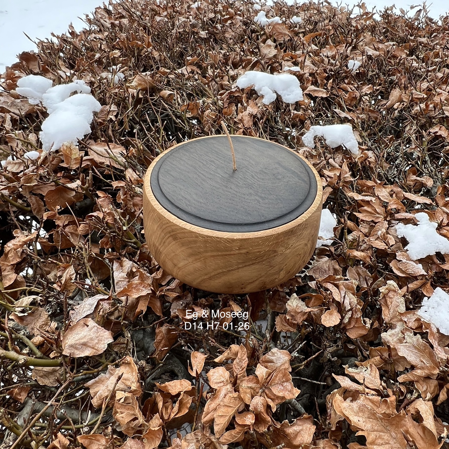 Krukke med låg 14x7